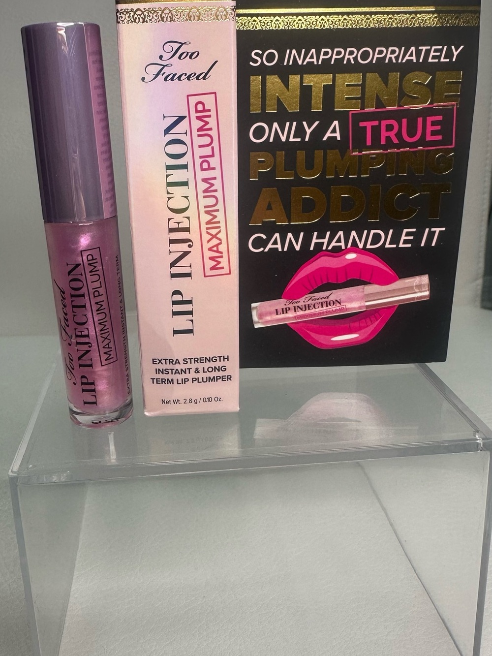 Too Faced Lip Injection Maximum Plump Lip Gloss - Shimmer Pink